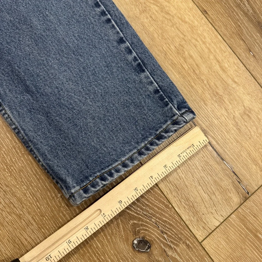 Vintage Levis 505 Jeans Mens 32 x 36‎ Denim Regular Fit Straight Leg 90s